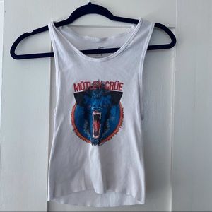 SOLDMotley Crüe Band Crop Tank